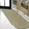 Jonathan Y Margot Modern Geometric Arch Stripe Beige/Brown 2 ft. x 8 ft. Indoor/Outdoor Shaped Runner Rug SHP201A-28 - alternate 2