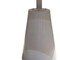 Homeroots 36" White Wood and Metal Pedestal Base Round Top Dining Table 555177 - alternate 4