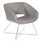 Office Star Products Resimercial Seating Faux Leather Lounge Chair, Grey LRL-R103 - alternate 1