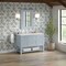 James Martin Vanities Breckenridge 48in Single Vanity, Serenity Blue, w/ 3 CM Ethereal Noctis Quartz Top 330-V48-SRB-FENC - alternate 2