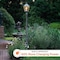 Gama Sonic Royal Bulb Solar Lamp Post, GS Solar Light Bulb, Single Lamp, Weathered Bronze 98B301 - alternate 2