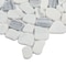 Msi Black And White Pebbles 11.42 In. X 11.42 In. Marble Mesh-Mounted Mosaic Tile, 10PK ZOR-MD-0102 - alternate 5