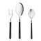 Mepra Fantasia Serving Set - 3 Pieces - Black 10N622003 - alternate 1