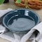 Laurie Gates 10 Inch Wax Relief Stoneware Tierra Pie Dish in Blue 136570.01 - alternate 3