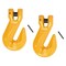 Mytee Products 1/2in Grade 80 Clevis Cradle Grab Hooks w/Pins, Tow Hooks w/Clevis Pin for Trucks, 12,000 lbs WLL 2PK GH12-G80x2 - alternate 4