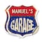 Signmission Manuel's Garage, 6 inch X 6 inch, Vinyl Decal, 2PK SHI-D-2PACK-6-383-MANUEL - alternate 1