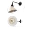 Jonathan Y Croydon 9.63" 1-Light Farmhouse Industrial Iron LED Gooseneck Arm Outdoor Sconce, Matte Almond JYL7612J - alternate 4