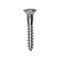 Auveco 8 x 1in Phillips Flat Head Wood Screw Zinc, 100PK 9565 - alternate 1