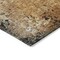 Homeroots 8' X 10' Copper And Black Abstract Washable Indoor Outdoor Area Rug 606071 - alternate 5