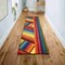 Jonathan Y Retro Rainbow Contemporary Stripe Multi 2 ft. x 8 ft. Runner Rug DZC102A-28 - alternate 2