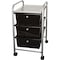 Advantus 3-Drawer Organizer, 27" Overall H, 15.5" Overall W, Metal AVT34006 - alternate 3