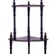 Homeroots 39" Brown Wood Four Tier Corner Bookcase 468923 - alternate 3