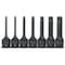 Neiko 0.375 in Dr. Torx Impact Bit Socket Set 01132B - alternate 2