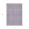 Homeroots 5' X 8' Purple And Ivory Geometric Washable Indoor Outdoor Area Rug 595590 - alternate 3
