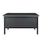 Regency Mesa Steel Single Pedestal Teacher's Office Desk 48in x 30in - Grey 66348SPGY - alternate 2