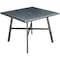 Hanover All-Weather Commercial-Grade Aluminum 38" Square Slat-Top Dining Table HANCMDNTBL-38SL - alternate 1