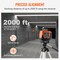 Vevor Self-Leveling 360 Rotary Rotating Green Beam Laser Level 2000ft Battery 203HG - alternate 3