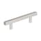 Amerock Bar Pulls Square 3-3/4 inch (96mm) Center-to-Center Satin Nickel Cabinet Pull, 25PK 25VMP37176G10 - alternate 1