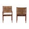 Bali & Pari Chabela Natural Seagrass Armchair 267-2PC-14578-ZORO - alternate 4