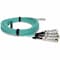 Add-On Addon Cisco Compatible Taa Compliant 40Gbase-Aoc Qsfp+ To 4Xsfp+ QSFP-4X10G-AOC20M-AO - alternate 4