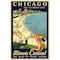 Homeroots Vintage 1929 Chicago Vacation Travel Unframed Print Wall Art 394344 - alternate 1