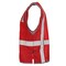 Dome75 Hi-Vis Safety Vest SM/MD Class Non-ANSI/Enhanced Visibility , Zipper 2 Pockets, 1 Mic Tab DV1281 - alternate 1