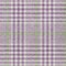 Homeroots 9' X 12' Purple Green And Ivory Plaid Washable Indoor Outdoor Area Rug 601510 - alternate 3
