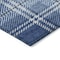 Homeroots 5' X 8' Navy Blue Black And Ivory Plaid Washable Indoor Outdoor Area Rug 596346 - alternate 5