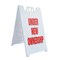 Signmission Under New Ownership, A-Frame & 2 Decals Installed, Heavy-Duty Plastic Frame SBHD-D-2436-Under New Ownership - alternate 1