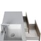 Cutler Razza Collection 42 in Wall Mount Modern Bathroom Vanity - Flavie FV-RAZ-FLAVIA42 - alternate 4