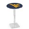 Holland Bar Stool Co 36" Chrome West Virginia Pub Table, 36" dia. Top L217C3636WestVA - alternate 1