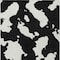 Homeroots 8' X 10' Black And Ivory Abstract Washable Indoor Outdoor Area Rug 614512 - alternate 4