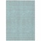 Homeroots 9' X 12' Teal Blue And Silver Geometric Washable Indoor Outdoor Area Rug 594513 - alternate 3