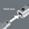 Wera 9998 X-Power actuation tool for insert tools, 9x12 mm, 9x12 x 400 mm 5003200001 - alternate 4