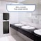 5Seconds Brand Wall Guard for Hand Dryer, Stainless Steel Wall Splash Guard, Adhesive Tape Strips, Black 111998 - alternate 2