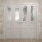 Sartodoors Sliding Closet Double Bi-fold Doors 96 x 80 inches, Ego 5011 Painted White Oak, Sturdy Tracks Mold EGO5011DBF-PWO-96x80 (4* 24x80) - alternate 3