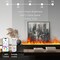 Edendirect 58 in. Recessed Freestanding Electric Fireplace in Black, Water Vapor Fireplace with Remote, Timer ZR-BLR150 - alternate 4