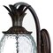 Homeroots Antique Bronze Hanging Pineapple Wall Light 398403 - alternate 3