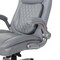 Office Star Products Office Chair, Silver, Leather, Swivel ECH75137-EC2 - alternate 4