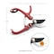 Kings County Tools Small Bypass Pruning Shears for Gardening 6 in Heavy Duty Garden Shears Spring-Loaded GW11G12-15 - alternate 4