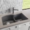 Blanco Diamond 1-3/4 Low Divide, Cinder 441591 - alternate 4