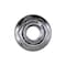 Auveco Spin Lock Nut with Serrated 1/4in-20 19/32in O.D., 100PK 14874 - alternate 2