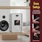 Pyle 6.5 in Bookshelf Speakers, White PSMSP6WH - alternate 2