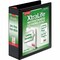 Cardinal Xtralife ClearVue Locking SlantD Binders, Black CRD26331 - alternate 1