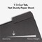 Smead Folder, Interior, Ltr, 1/3, Blk Pk SMD10243 - alternate 4