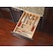 Rev-A-Shelf Drawer Insert, Maple Wood, Natural Maple, 14.63 in W, 2.38 in H, 22 in D 4WCT-1SH - alternate 5
