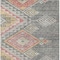 Homeroots 9' X 12' Gray And Terra Cotta Southwestern Washable Indoor Outdoor Area Rug 603549 - alternate 2
