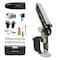 Sun Joe X20-Series, 6-In. Handheld Pruning Saw w/20V, 4-Ah Battery and Accessories, Black X20-SAW-4A-BLK - alternate 2