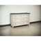 Homeroots 62" Gray and Ivory Solid Wood Six Drawer Double Dresser 524535 - alternate 5