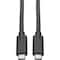 Eaton EATON USB-C Cable M/m, USB 3.2, Gen 1 5 Gbps, 5a Rating, Thunderbolt 3 U420-006-5A - alternate 3